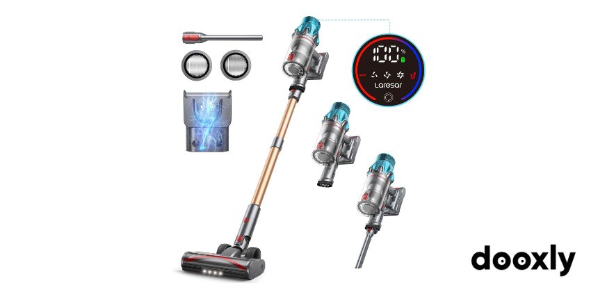 Read more about the article Laresar Ultra 7 Review: The 45Kpa Cordless Vacuum Cleaner that redefines home cleaning.
