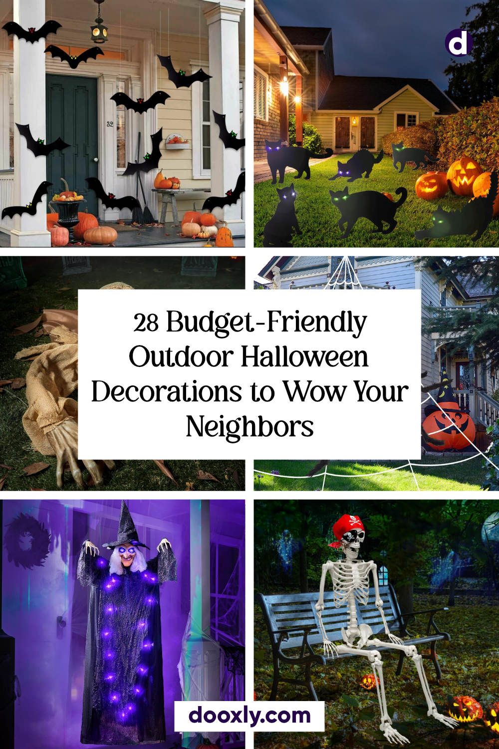 Read more about the article 28 Budget-Friendly Outdoor Halloween Decorations to Wow Your Neighbors