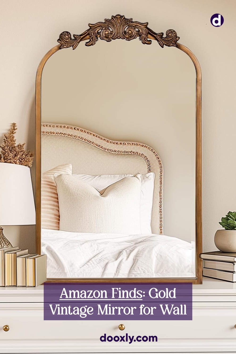 Gold Vintage Mirror